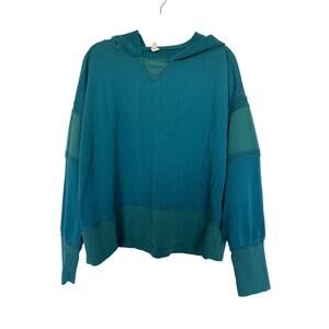 Anthropologie Daily Practice Boxy Pullover Sweatshirt Hoodie, M
